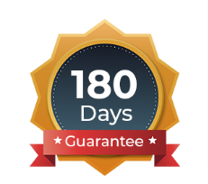 180 days money back