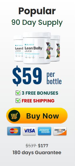 lean belly juice 3 bottles