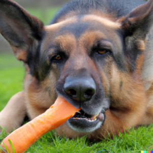  can dogs eat cooked carrots-german sheaperd